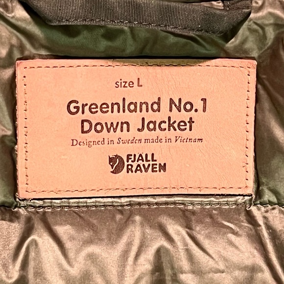 Fjallraven Greenland No.1 Down Jacket - Men’s Large - Picture 5 of 9